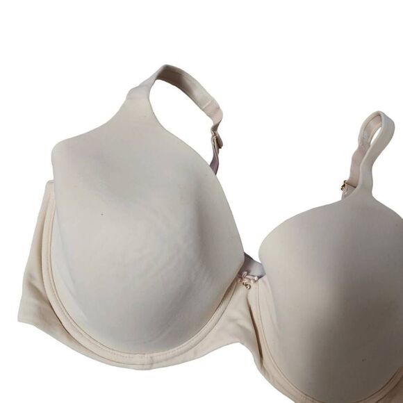 Soma Embraceable Full Coverage Nude Underwire Bra Size 40DD - Picture 3 of 6
